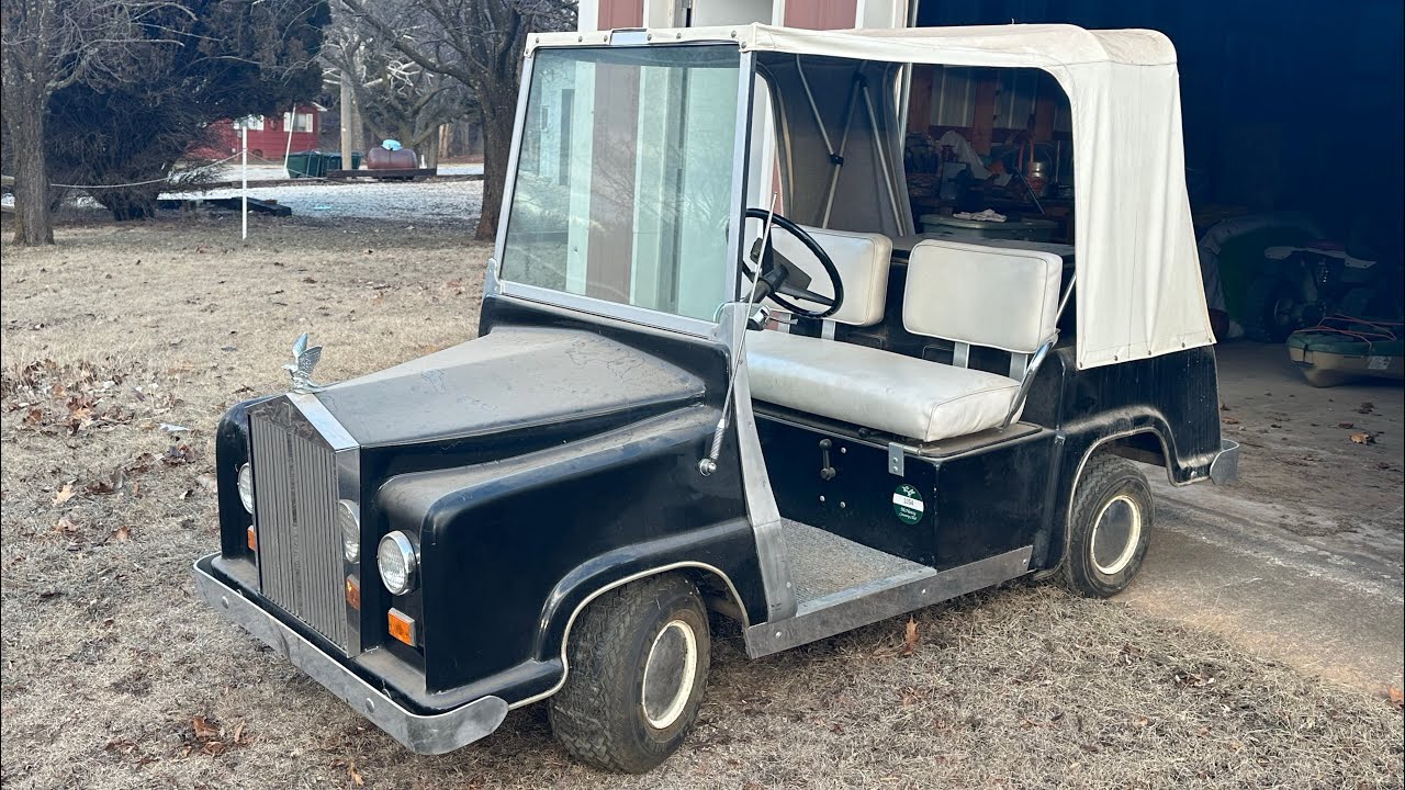 Rolls Royce Golf Cart