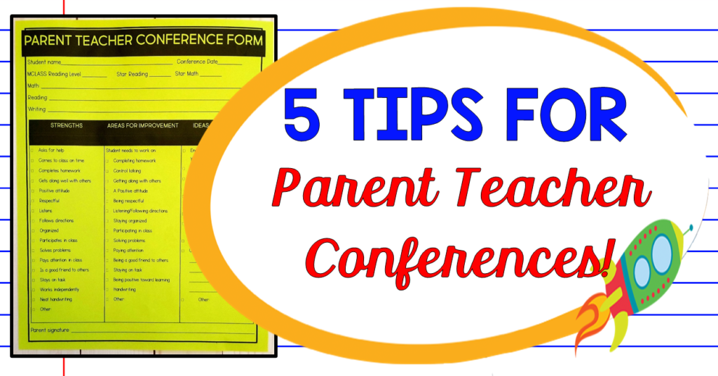 conference template parent teacher conference tips for parents